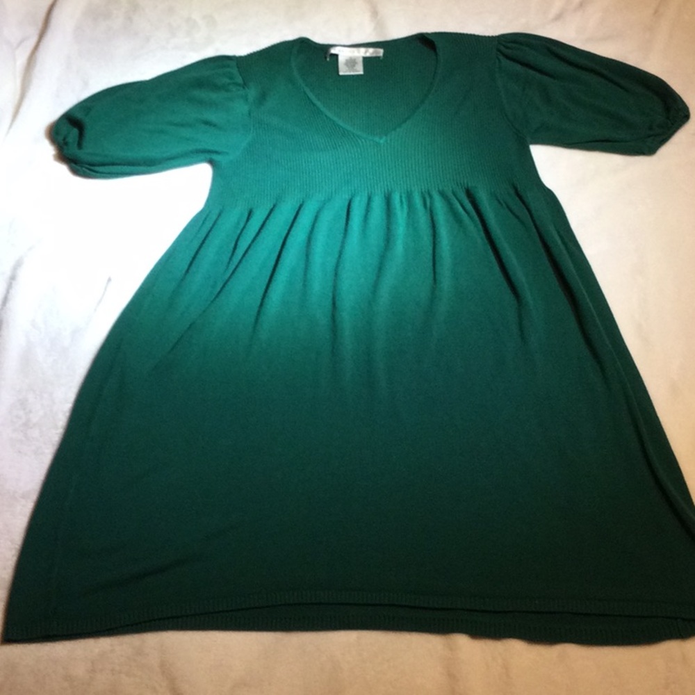 Green knit Midi dress by Max Studio